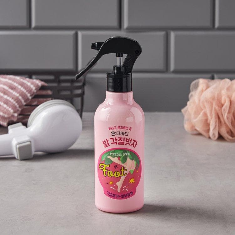 Spray exfoliante para pies y talones ON: THE BODY, 240 ml